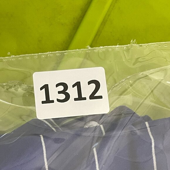 Polo Golf Ralph Lauren Mens Shirt L‎ Blue White Stripe Button Up Outdoorsy Gorp - Picture 11 of 11